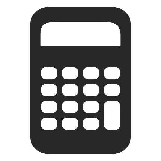 Flat Calculator Icon