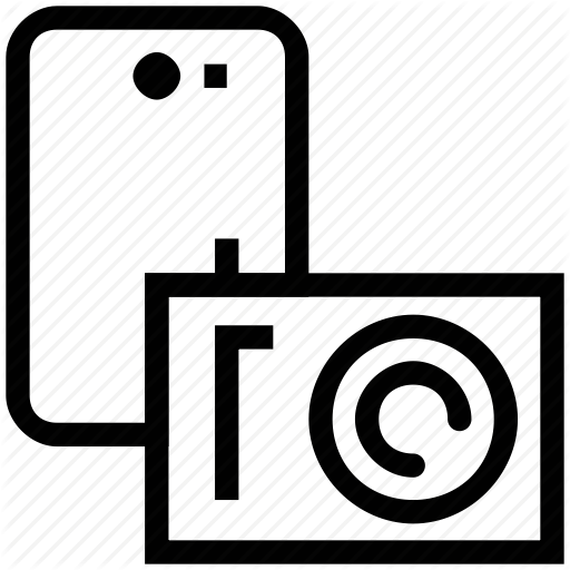 Bouble Camera, Mobile, Service, Ultra Frequency Icon