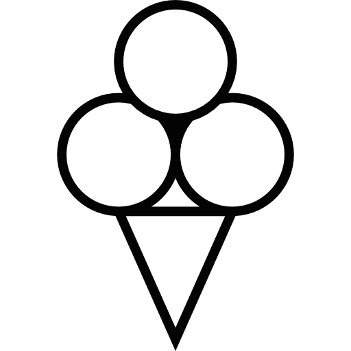 Sweet, Fresh, Food, Ice Cream, Cream, Cold, Ice Icon