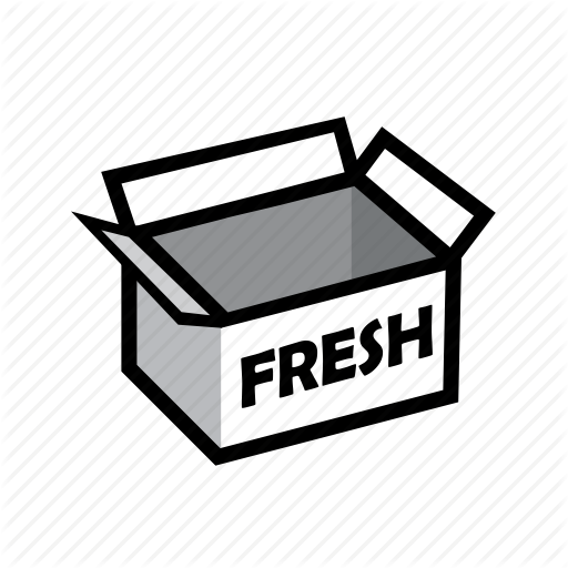 Box, Delivery, Food, Fresh, Healthy, Online, Order Icon