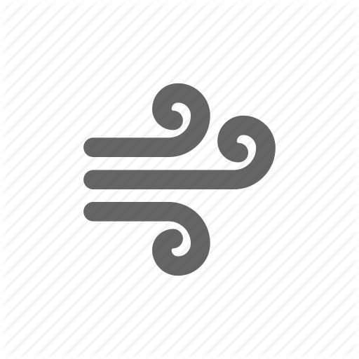 Air, Blow, Fresh, Ventilation, Wind Icon