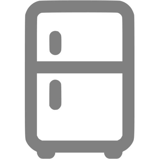Gray Fridge Icon