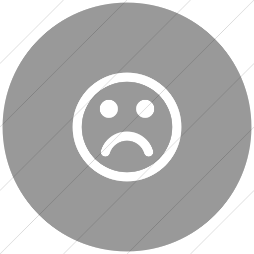 Flat Circle White On Light Gray Bootstrap Font Awesome