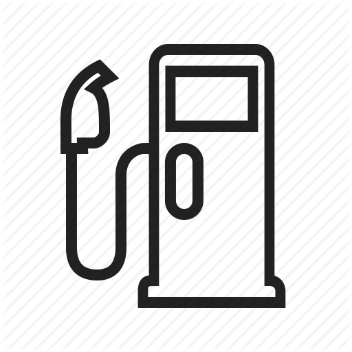 Diesel, Fuel, Gas, Gasoline, Petrol, Refueling, Transportation Icon