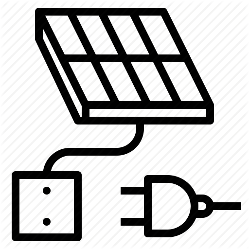 Cell, Electric, Solar Icon