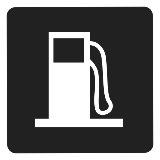 Gasoline Tank Square Icon