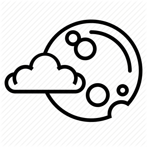 Full Moon, Halloween, Moon Icon