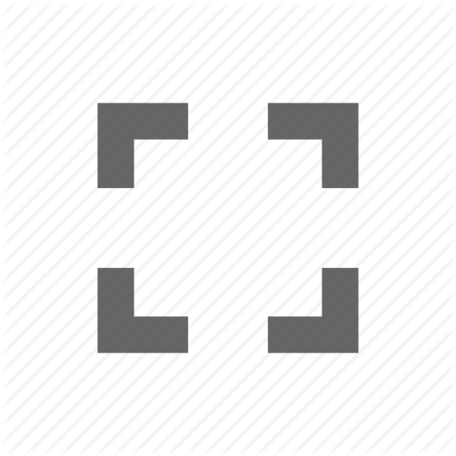 Frame, Full Screen Icon