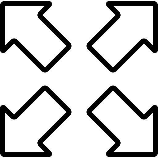 Full Screen Arrows Icons Free Download