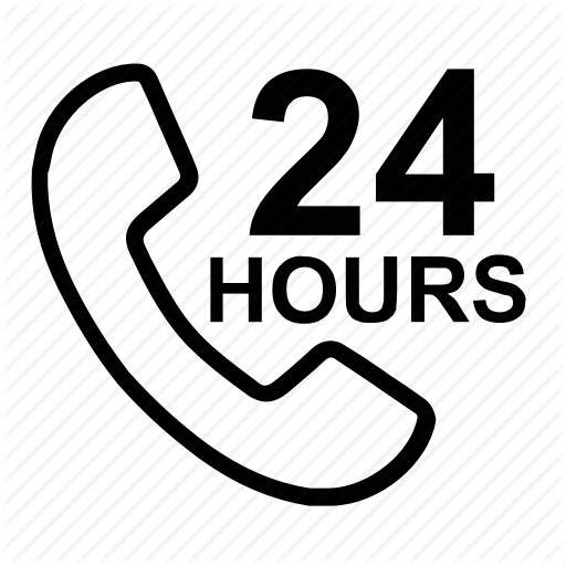 Call, Center, Full, Service, Support, Time Icon