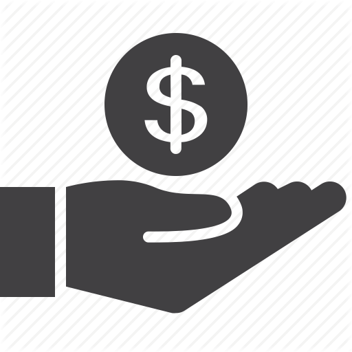 Coin, Funding, Hand Icon