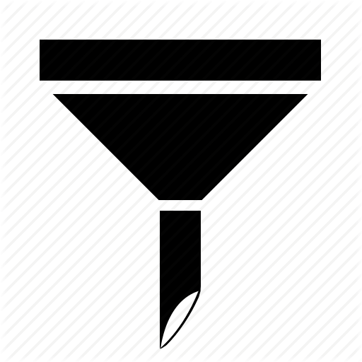 Filter, Funnel Icon