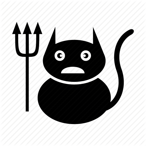Cats, Devil, Emoticons, Funny, Unique Icon