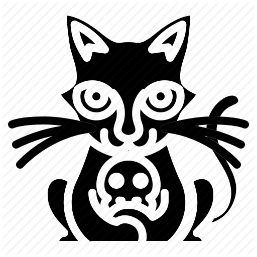 Animal, Blackcat, Cat, Funny, Pet Icon