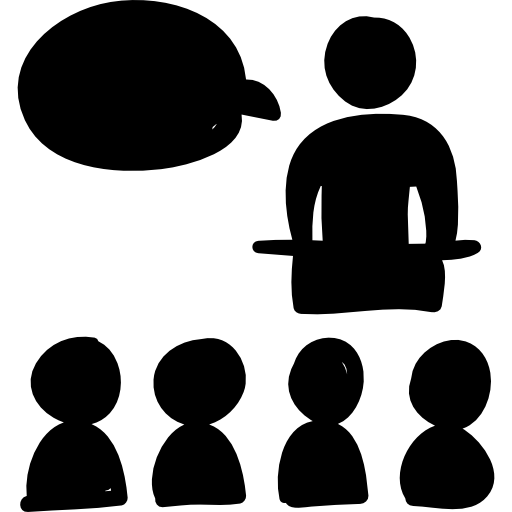 Class Hand Drawn Persons Group Icons Free Download