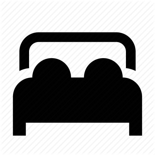 Bed, Double, Furniture Icon