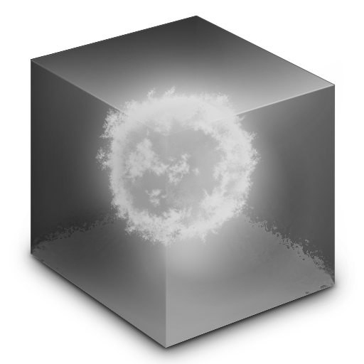 Grey Dropbox Fusion Icon