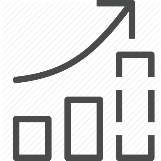 Analytics, Bars, Data, Future, Graph, Growth, Investment Icon