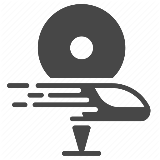 Futuristic, Hyperloop, Station, Train, Transport, Transportation Icon