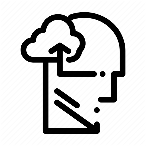 Experience, Gain, Head, Mind Icon