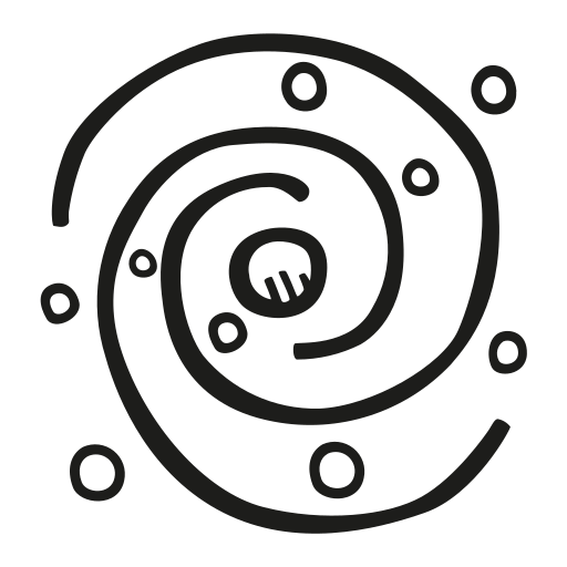 Galaxy Icon Free Of Space