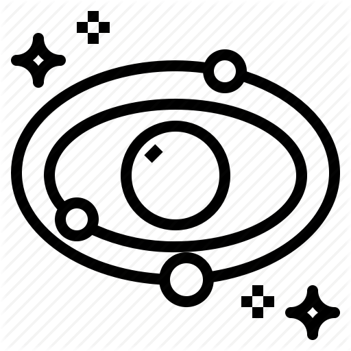 Education, Galaxy, Satellite, Space Icon