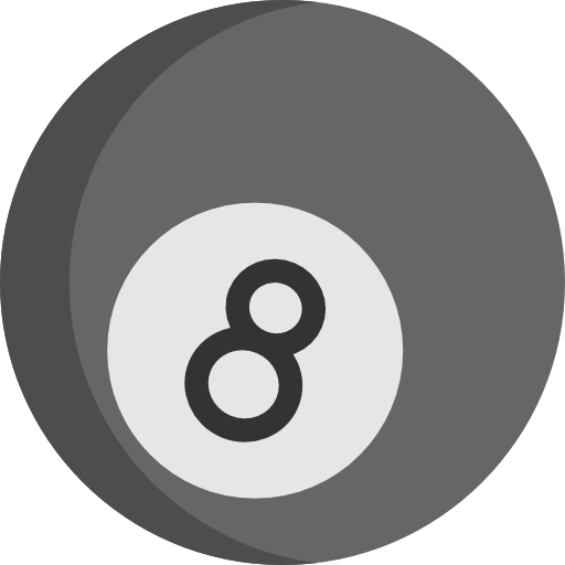 Billiard, Bet, Gambling Icon