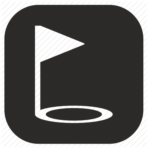 App, Application, Flag, Game, Golf, Location, Point Icon