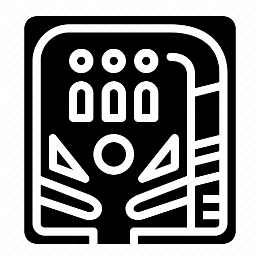 Game, Gaming, Leisure, Pinball Icon