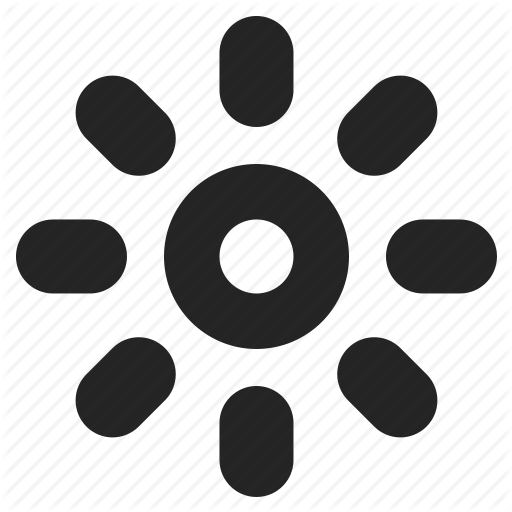 Cloudy, Rain, Sun, Sun Flower, Sunny, Weather Icon