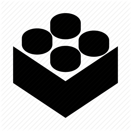 Four, Game, Lego, Maker, Point, Puzzle Icon