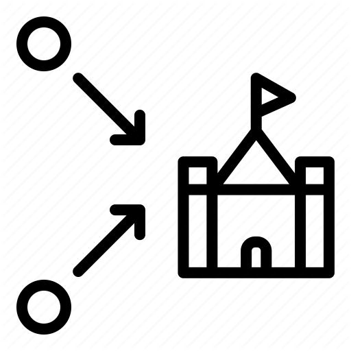 Attack, Castle, War Icon