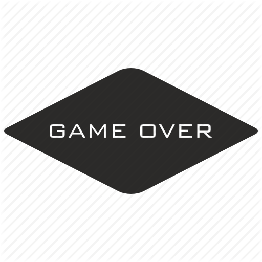 Game, Over, Sign Icon
