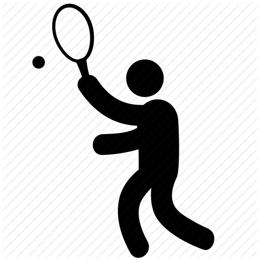 Download Tennis Player Icon Clipart Ball Game Tennis Sports