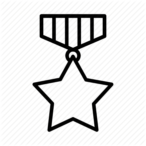 Achievement, Award, Medal, Reward, Star Icon