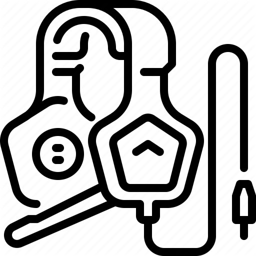 Audio, Gaming Headset, Handsfree, Headphones, Headset, Microphone Icon