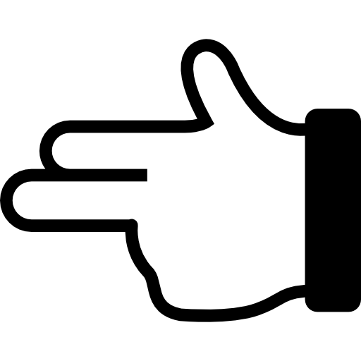 Hand Resembling A Gun Gesture Icons Free Download