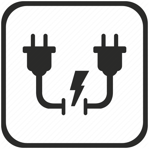 Connection, Electric, Electricity, Gap, Shock, Socket Icon