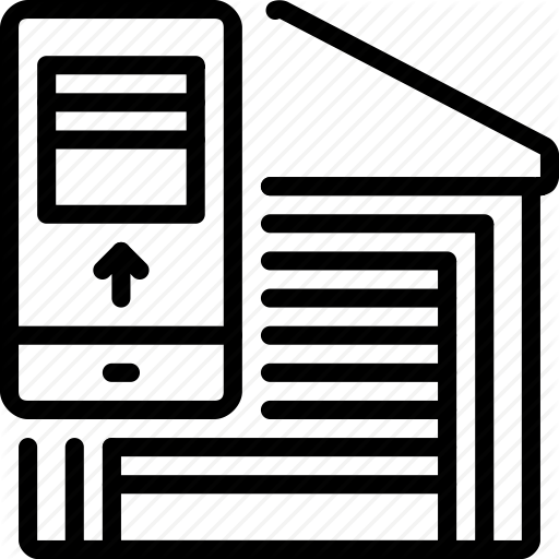 Door, Garage, Home, Remote, Smart Icon
