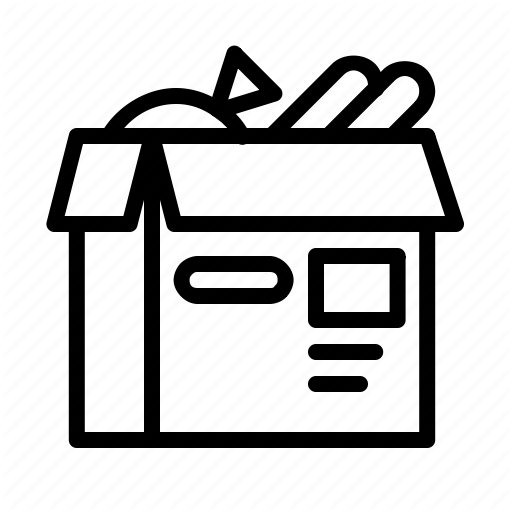 Box, Ecommerce, Garage, Sale, Used Icon