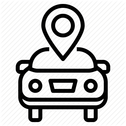 Car, Garage, Gps, Location, Map, Marker, Sale Icon