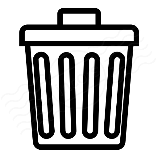 Iconexperience I Collection Garbage Can Icon