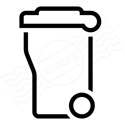 Iconexperience I Collection Garbage Container Icon