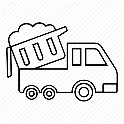 Construction, Dump Truck, Garbage Truck, Mining, Truck Icon