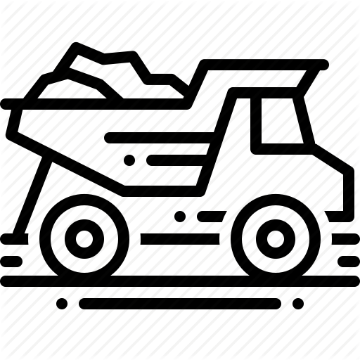 Dump, Dump Truck, Garbage Truck, Quarry, Truck Icon