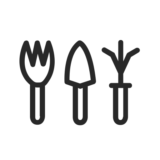 Set, Of, Garden, Tools Icon Free Of Gardening Tools Icons