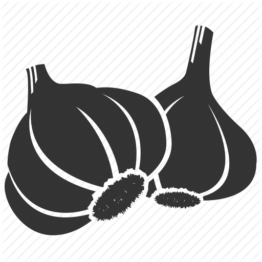 Garlic, Health, Natural, Nutrition, Salubrious, Vitamins Icon