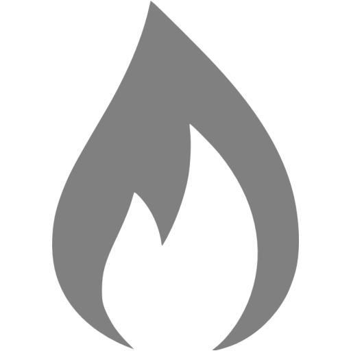 Gray Gas Icon