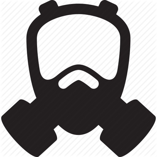 Gas, Mask, Respirator, War Icon