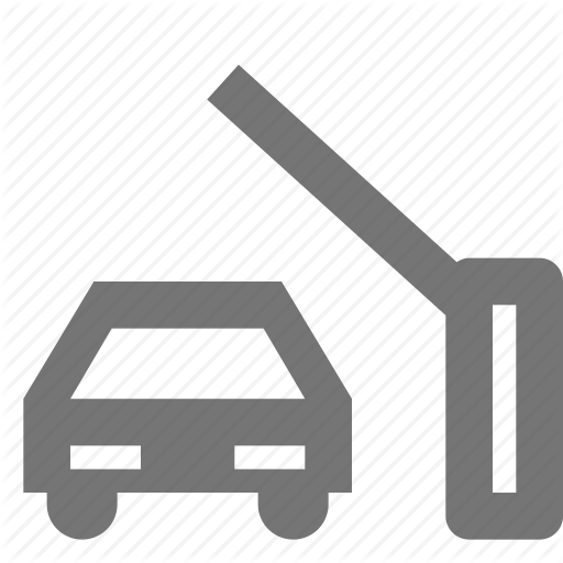 Automobile, Car, Drive, Gate, Pass, Toll, Travel, Vehicle Icon